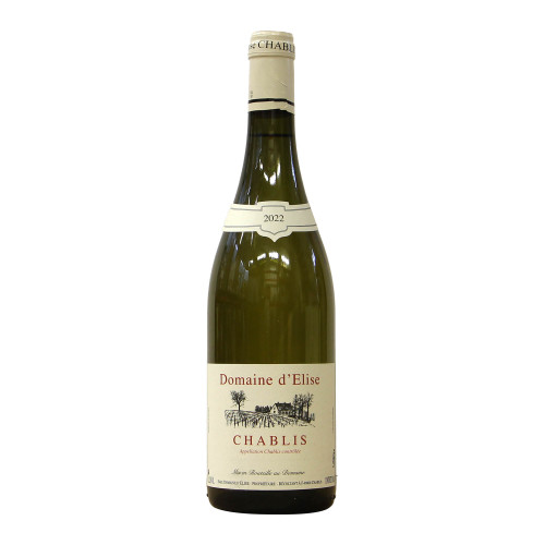 Domaine d Elise Chablis 2022 Grandi Bottiglie