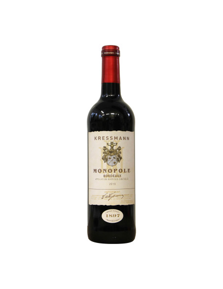 Kressman Bordeaux Monopole 2019 Grandi Bottiglie