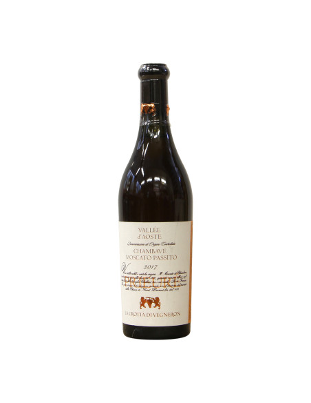 La Crotta di Vegneron Chambave Moscato Passito Prieure 2017  Grandi Bottiglie