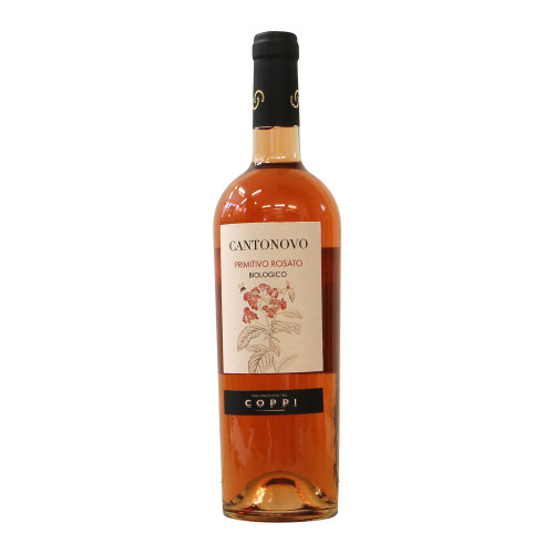Coppi Primitivo Rosato Biologico Cantonovo 2022 Grandi Bottiglie