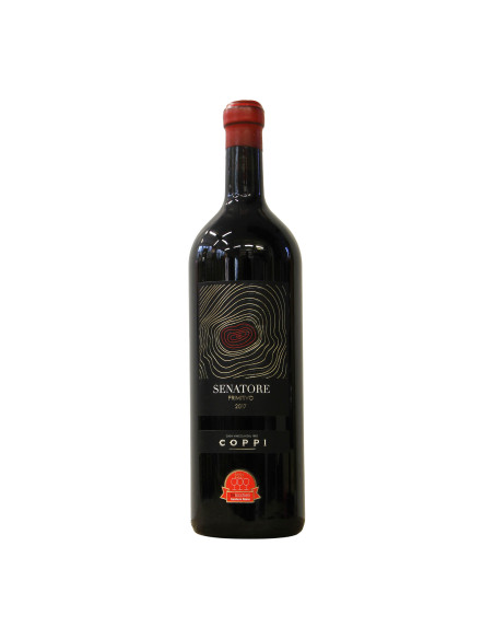 Coppi Primitivo Senatore 2017 Doppio Magnum Grandi Bottiglie