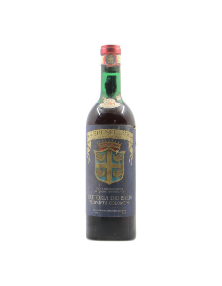 Barbi Brunello di Montalcino Riserva 1964