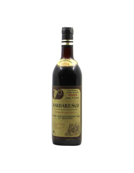 Vezza Barbaresco 1974