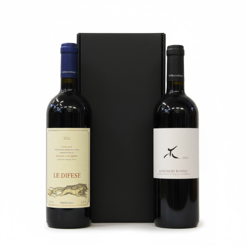 Pack Bolgheri: Rosso & Le Difese in Gift Box