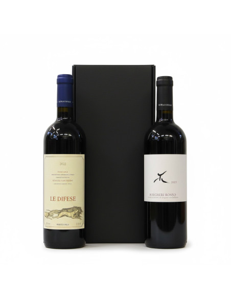 Pack Bolgheri: Rosso & Le Difese in Gift Box