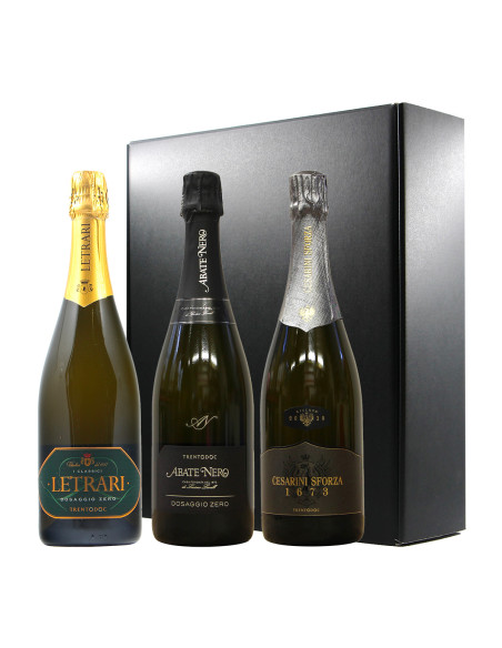 Trentodoc Collection – Cofanetto regalo 3 bottiglie