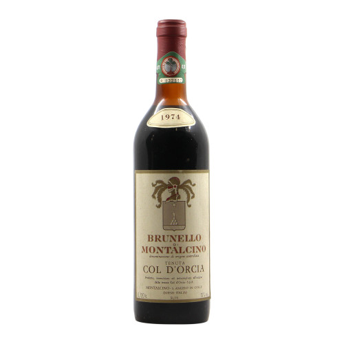 Col d Orcia Brunello di Montalcino 1974