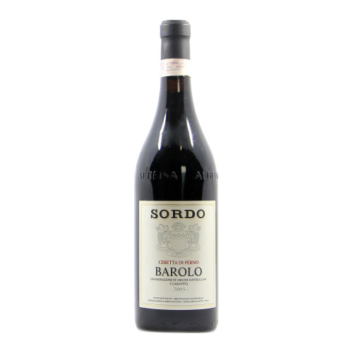 Sordo Barolo Ceretta di Perno 2005 Grandi Bottiglie