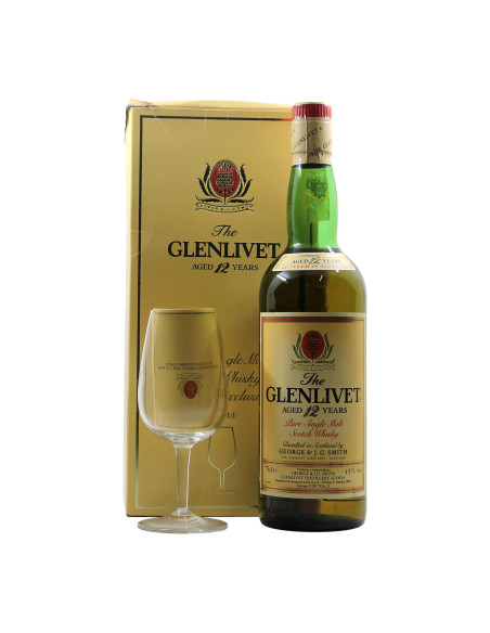 The Glenlivet 12yo con Glass