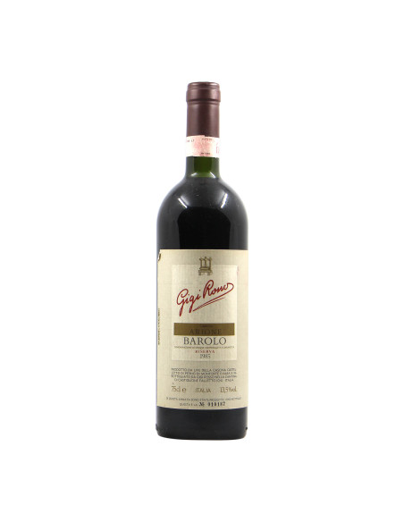 Gigi Rosso Barolo Arione Riserva 1985