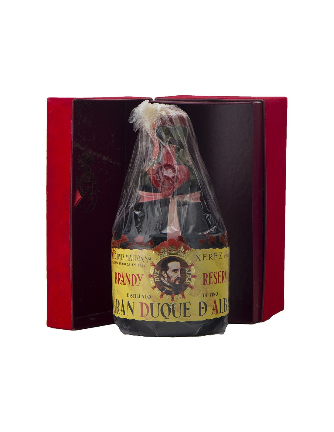 GRAN DUQUE D'ALBA BRANDY DE JEREZ SOLERA GRAN RESERVA 75CL 40VOL NV GRAN DUQUE ALBA Grandi Bottiglie