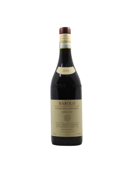 Accomasso Barolo Rocche dell Annunziata Riserva 2018 Grandi Bottiglie
