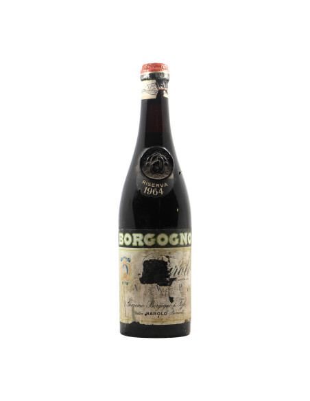 Borgogno Barolo Riserva Brocken Label 1964