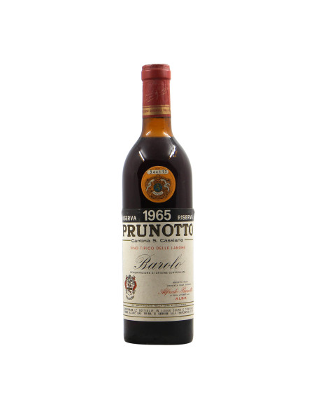Prunotto Barolo Riserva 1965