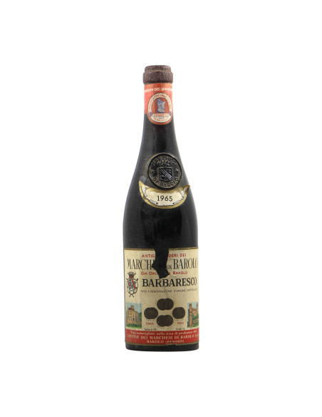 Marchesi di Barolo Barbaresco 1965 Brocken Label