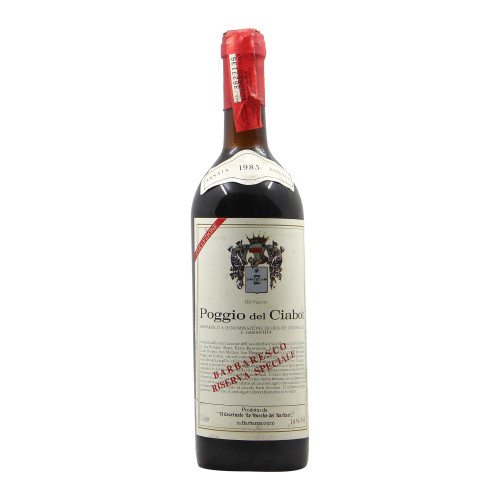 Cascinale Rocche dei Barbari Barbaresco Poggio del Ciabot Riserva 1985