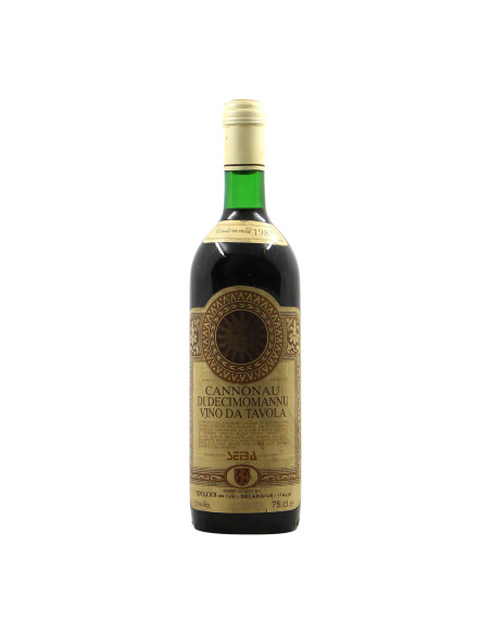 Meloni Cannonau di Decimomannu 1985