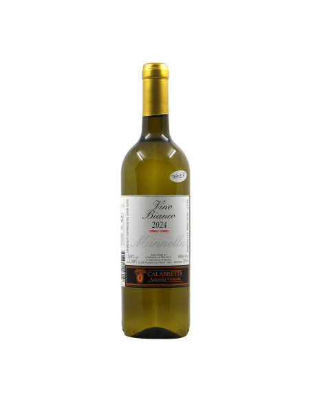 Calabretta Vino Bianco Minnella 2024 Grandi Bottiglie