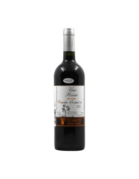 Calabretta Vino Rosso Piede Franco 2022 Grandi Bottiglie