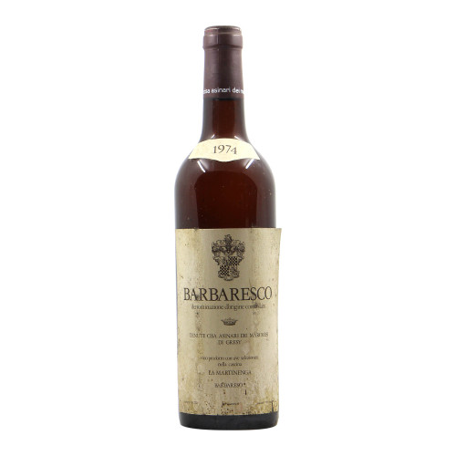 Marchesi di Gresy Barbaresco Martinenga 1974 Clear Color