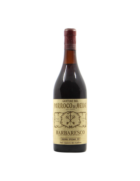 Parroco di Neive Barbaresco Gallina Riserva Speciale 1971