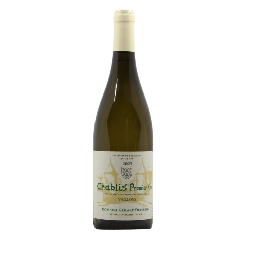 Chablis 1er Cru Vaillons 2023 Domaine Gérard Duplessis – Fresh and Mineral Chardonnay