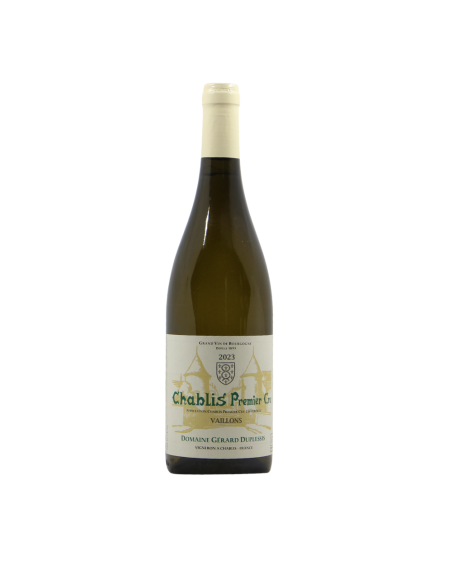 Chablis 1er Cru Vaillons 2023 Domaine Gérard Duplessis – Fresh and Mineral Chardonnay