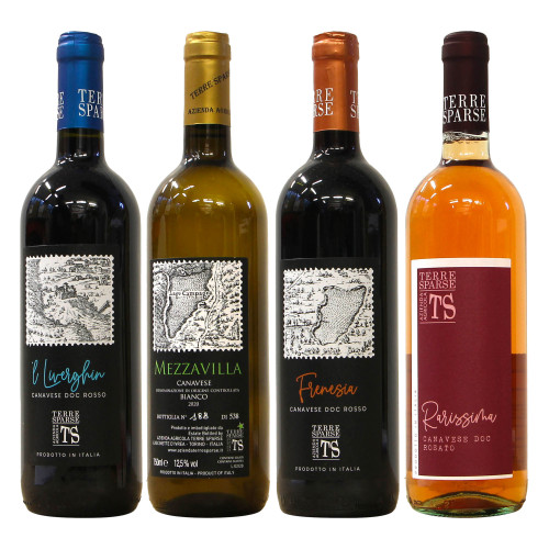 Cofanetto Terre Sparse 4 Bottiglie Degustazione