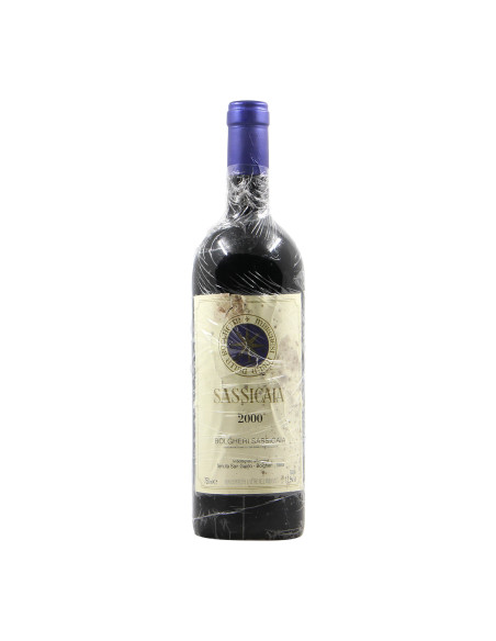 Tenuta San Guido Sassicaia Etichetta Rovinata 2000 Grandi Bottiglie