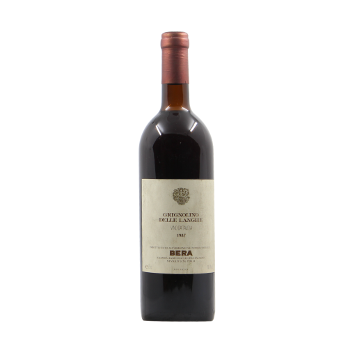 GRIGNOLINO DELLE LANGHE 1987 AZIENDA AGRICOLA BERA