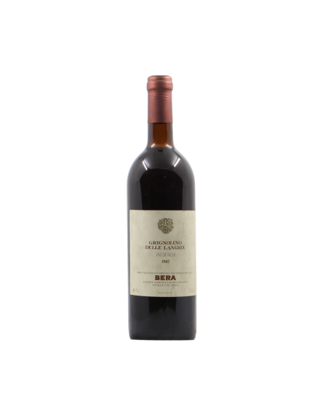 GRIGNOLINO DELLE LANGHE 1987 AZIENDA AGRICOLA BERA