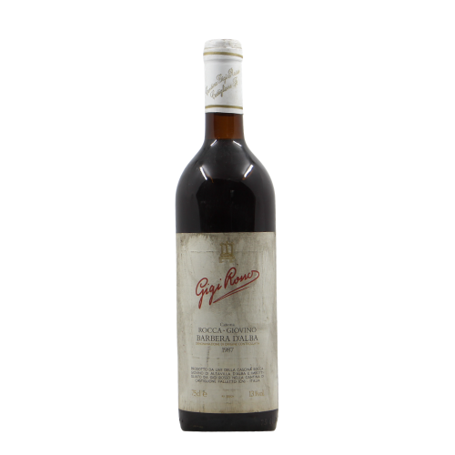 BARBERA D'ALBA 1987 CANTINA GIGI ROSSO