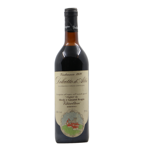DOLCETTO D'ALBA 1978 GIOVANNI ROAGNA