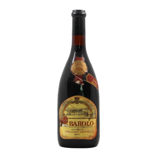 SCANAVINO  BAROLO 1978 SCANAVINO