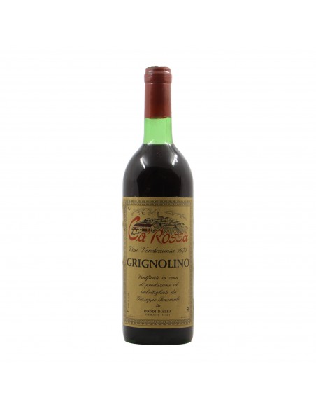 GRIGNOLINO 1973 CA' ROSSA