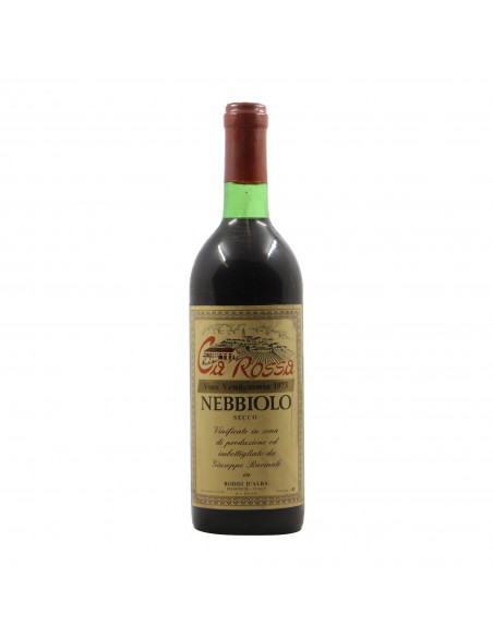 NEBBIOLO 1973 CA' ROSSA