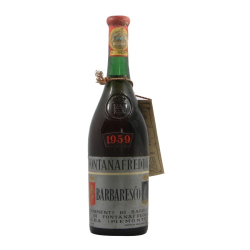 Fontanafredda Barbaresco Clear Color 1959
