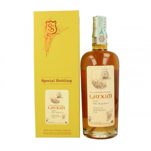 GRAPPA GRHUM RISERVA MULLER THURGAU AGED IN DEMERARA RUM CASK (2016)