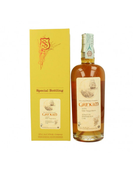 GRAPPA GRHUM RISERVA MULLER THURGAU AGED IN DEMERARA RUM CASK (2016)