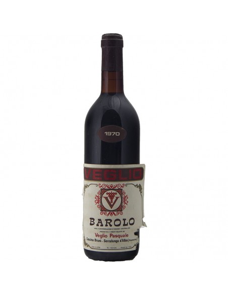 BAROLO 1970 VEGLIO PASQUALE Grandi Bottiglie