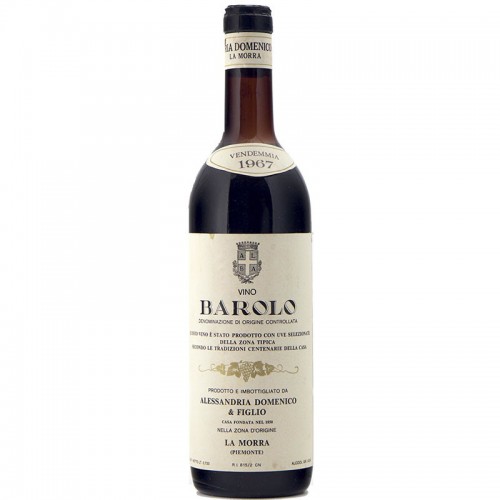 BAROLO 1967 ALESSANDRIA DOMENICO Grandi Bottiglie