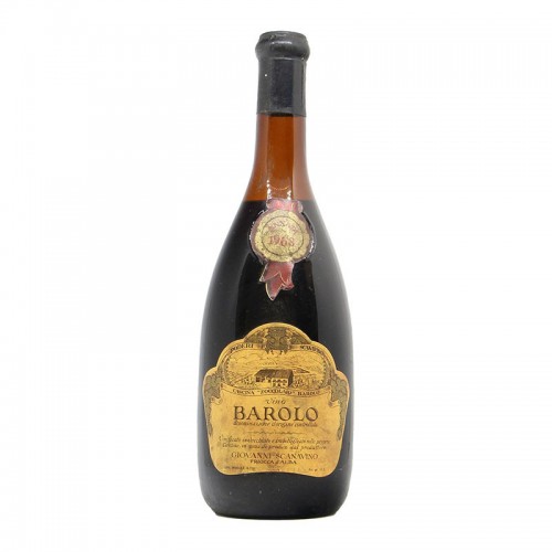 BAROLO 1968 SCANAVINO Grandi Bottiglie
