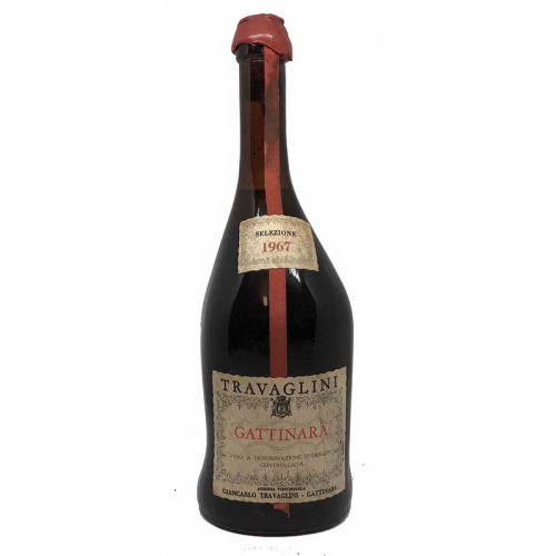 GATTINARA SELEZIONE NUMERATA 1967 TRAVAGLINI Grandi Bottiglie