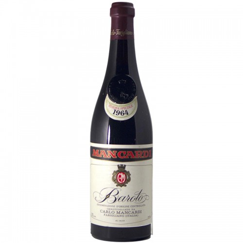 BAROLO RISERVA SPECIALE 1964 MANCARDI Grandi Bottiglie