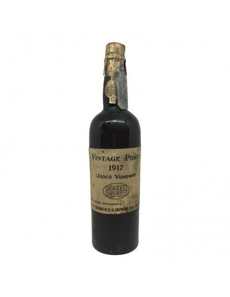 VINTAGE PORTO JUNCO 1917 BORGES & IRMAO Grandi Bottiglie