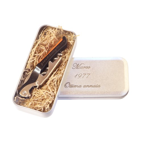 Custom Engraved aluminum case | oohwine.com