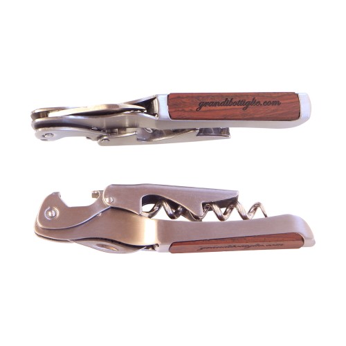 Cavatappi personalizzato cocobolo Grandi Bottiglie