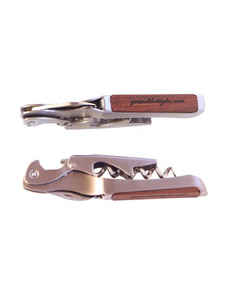 Cavatappi personalizzato cocobolo Grandi Bottiglie