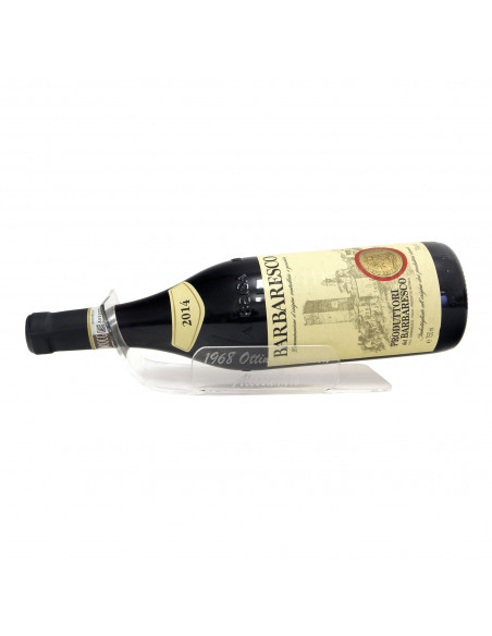 Espositore per bottiglia vino pregiato personalizzato in plexiglass - donatello