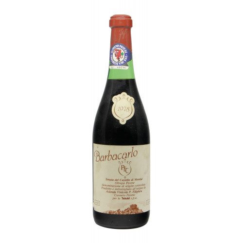 FILIGHERA  BARBACARLO 1978 FILIGHERA